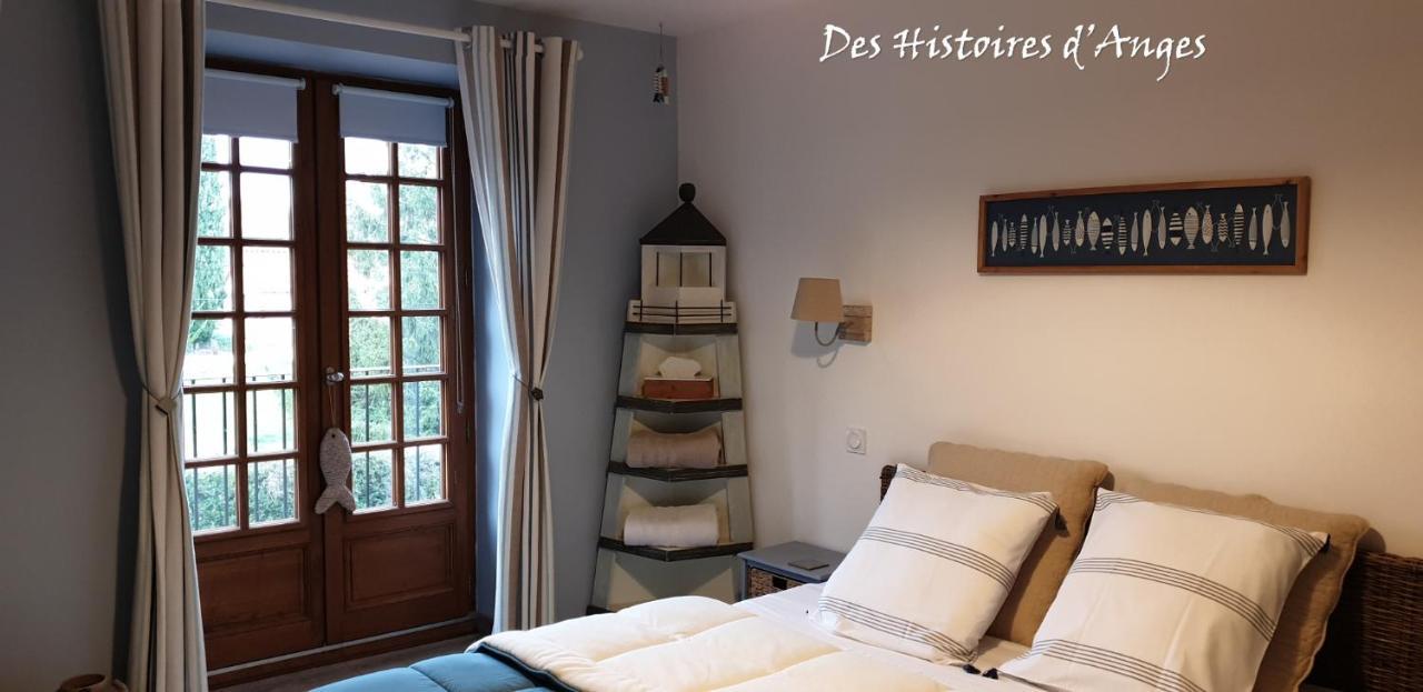 B&B Des Histoires D'Anges - Cote Jardin - Accueil Velo 图尔尼 外观 照片